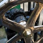 Well polished brass on the brake wheel caught my eye.