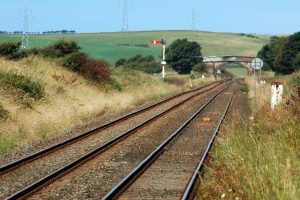 Silecroft, railway photography, Cumbria