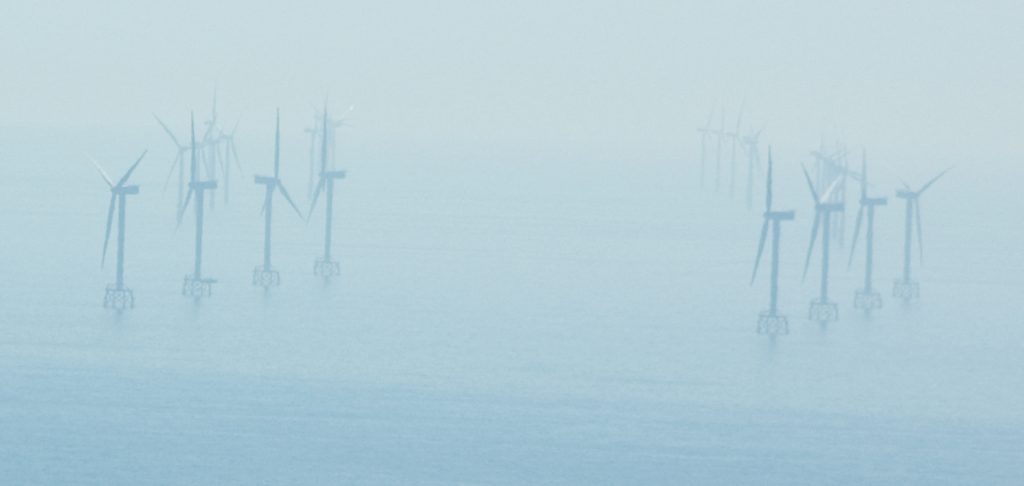 off shore wind farm, Cumbria