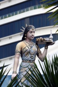 Statues in Little India.