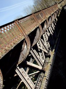 Rusting bridge.