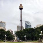 Sydney's imposing tower.