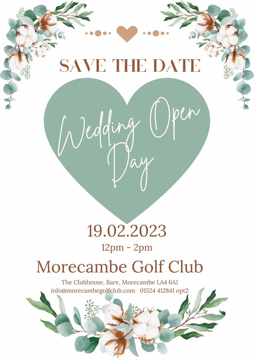 Morecambe Golf Club wedding